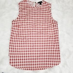 J. Crew Jet Set Geometric Sleeveless Shell Top